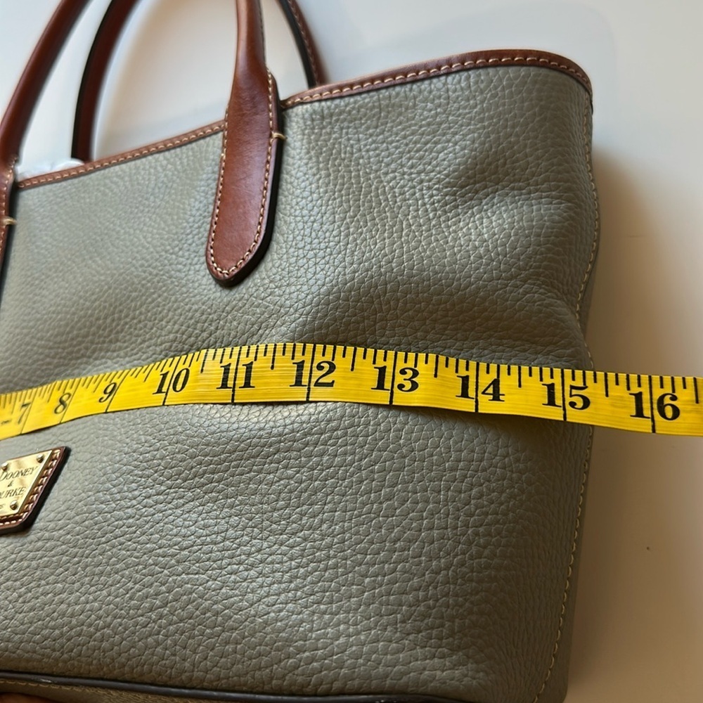 Dooney and Bourke Pebble Grain Brielle gray in color - Picture 16 of 16